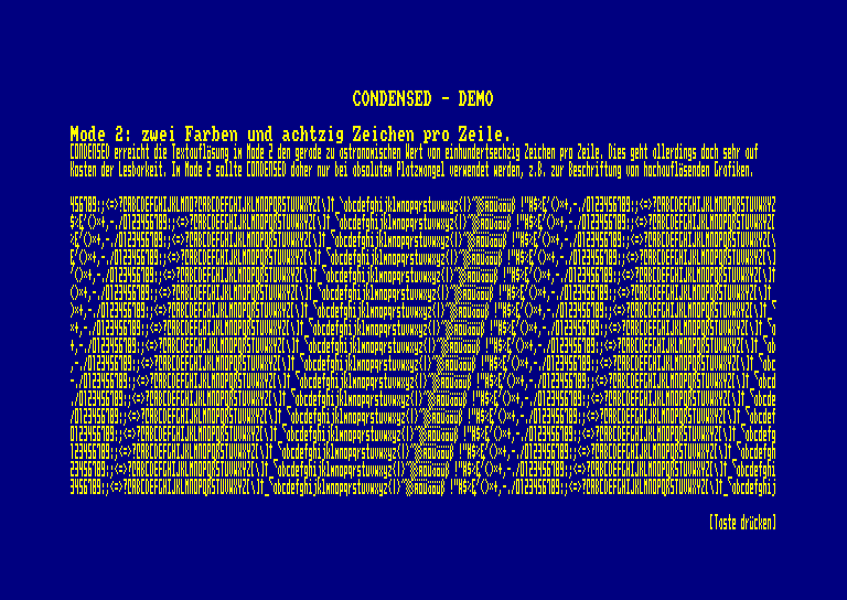condensed © schneider computer partner (1989)