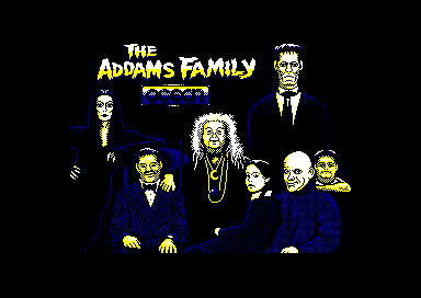 The Addams Family -Amstrad CPC- The Addams Family -Amstrad CPC-