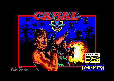 CABAL -Amstrad CPC- CABAL -Amstrad CPC-